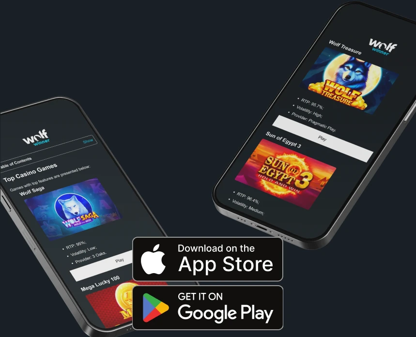 Wolf Winner on mobile devices